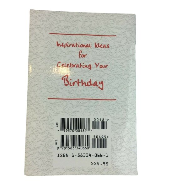 Poem Book Have a Happy Birthday You Deserve It Criswell Freeman 2000 u - Picture 2 of 6